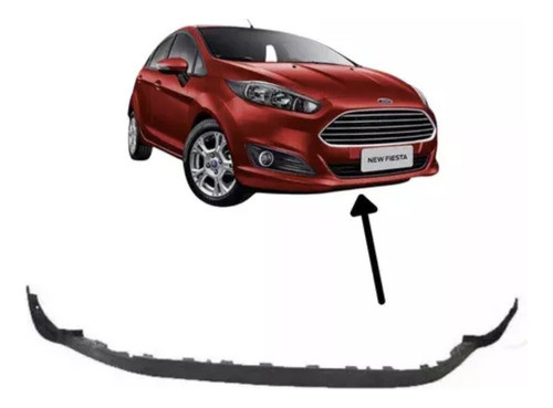 Borrach Inferior Parachoque Diant New Fiesta Hatch 14 A2017 1