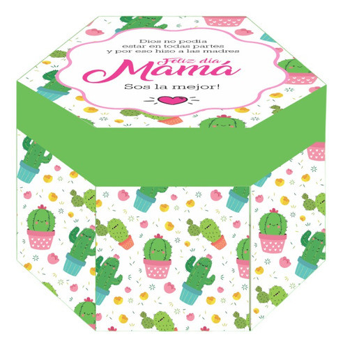 Cajita Explosiva Día De La Madre Imprimible Modelo 05 0
