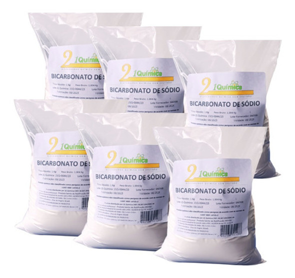 Fermento - Bicarbonato De Sódio Puro 6kg Leveza E Maciez 0 Fermento - Bicarbonato De Sódio Puro 6kg Leveza E Maciez 0