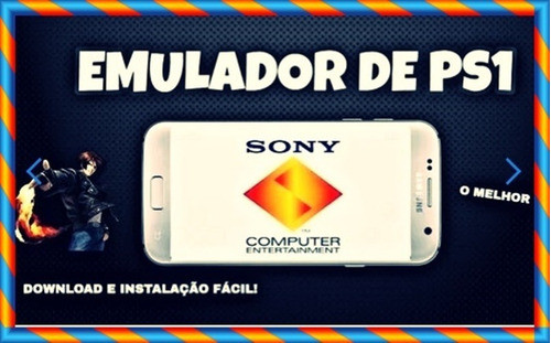Jogos Infantil Emulador + 100 Jogos Ps1  Android- Celular 0