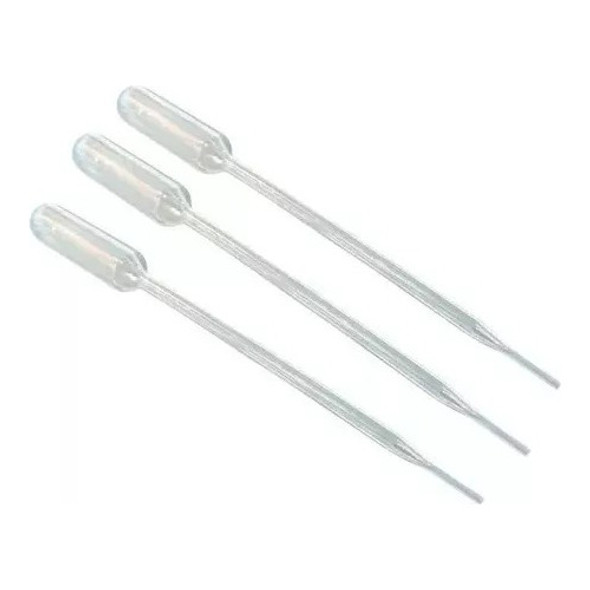 Pipeta Pasteur 3ml Plástica Caixa 500 Unidades 1