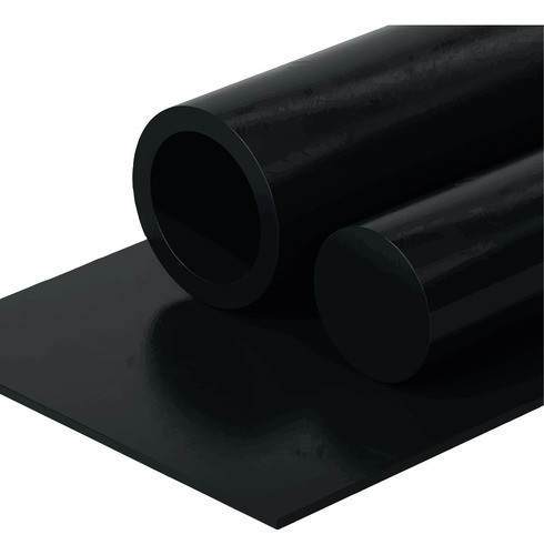 Barra De Grilon Negro , Poliamida 6 + Mos2 Ø 30 X 500 Mm Me 0