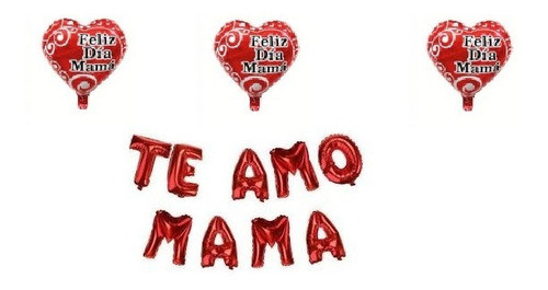 1 Combo 12 Globos Dia De Madre Mama (ver Descripcion) 0