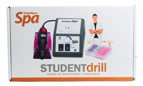 Teknikpro Spa Torno Student Drill Manicuría Y Pedicuría 1