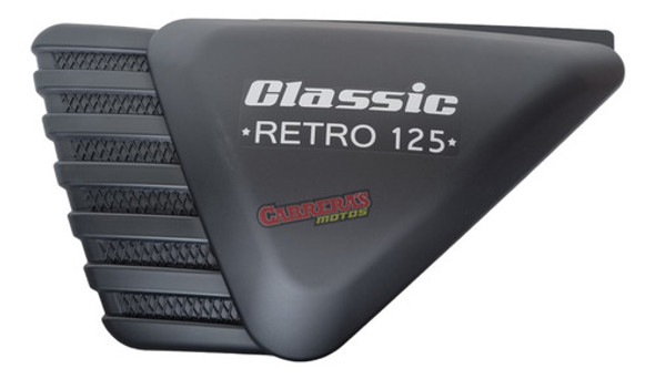 Cacha Classic Retro Izquierda Negro Original 0