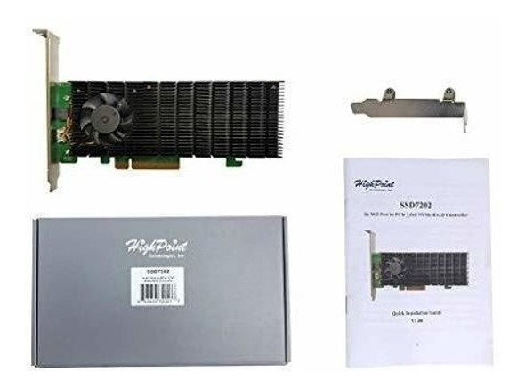 Tecnologias Highpoint, Controlador Raid Ssd7202 Nvme 1