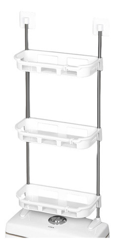 Estante De 3 Niveles Para Baño Cisterna Muy Eficiente 0