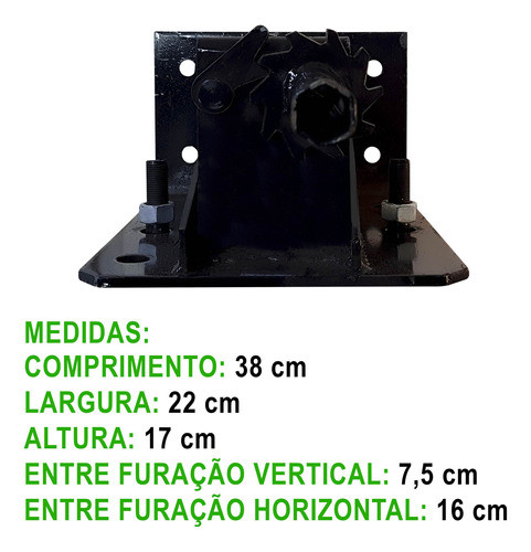 Suporte Estepe Caminhão Ivco Daily Aro 16 17,5 C/ Parafuso 1