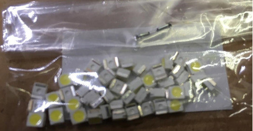 Led Smd 3,5x2,7x1,9 - Amarillo 500mcd 120deg X 50 Unidades 1