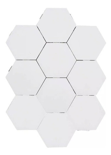 Panel Led Hexagonal Rgb Tactil 6 Módulos Eléctrico C/control 0