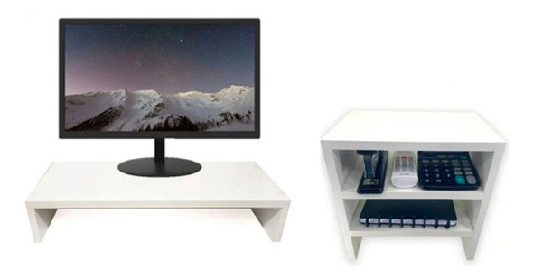 Kit Para Pc Monitor + Escaninho 0