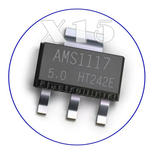 Kit X 15 Ams1117 = Lm1117 Iru1117 Rc1117 1117 Elija Tensión 0
