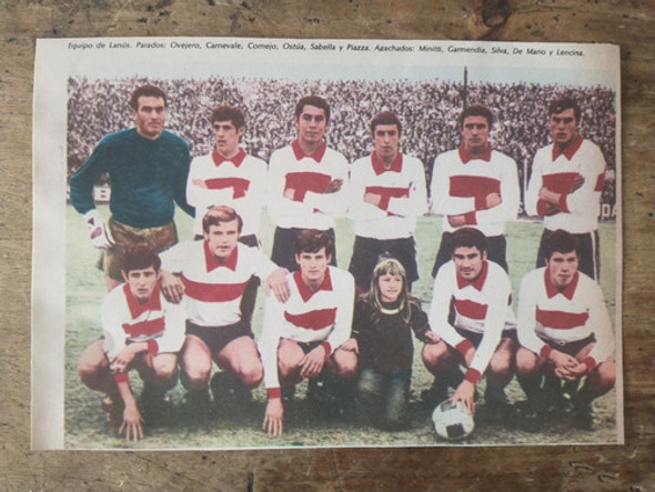 Recorte Lanús Equipo Metropolitano 68 Ovejero Cornejo 0