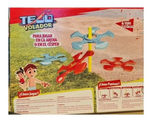 Tejo Volador - Juego De Playa - Faydi Art. 1000 Premium 1