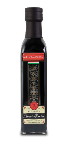 Aceto Balsámico Domenico Ranieri Botella 250 Ml X 12 U 1