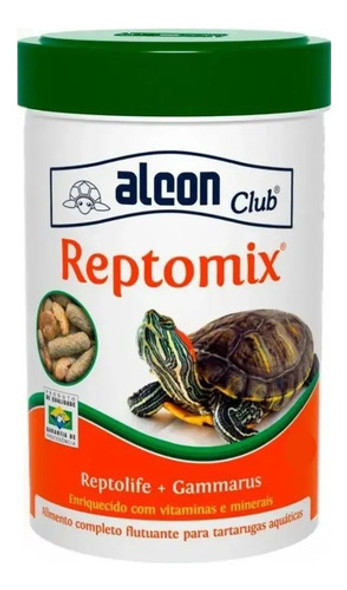 Reptomix Ração Para Tartarugas Aquáticas Alcon Club 15g 0