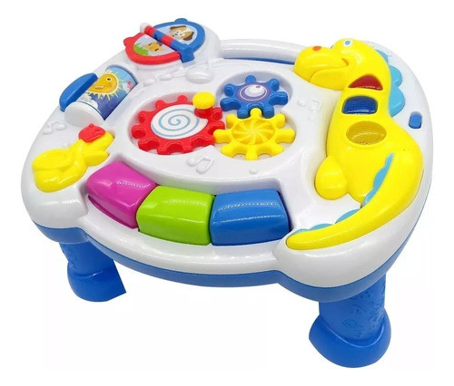 Mesa Didactica Musical Bebe Con Piezas Movimiento Sonido Luz 0