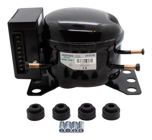 Compresor Heladera 12v De 80 A 120lts Ideal Bajo Mesada 1
