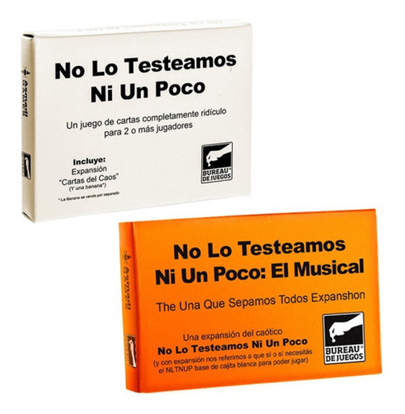 No Lo Testeamos Ni Un Poco + Expansion El Musical Bureau 0