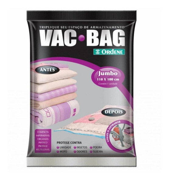 Pack X2 Bolsas Vac Bag Organizar Almacenaje Jumbo 100x110cm 1