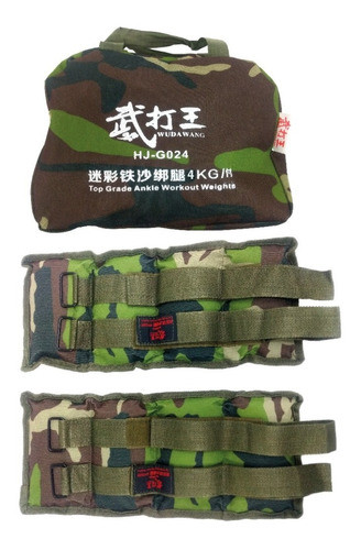 Tobilleras X Par Con Peso 2 Kg En Total 0
