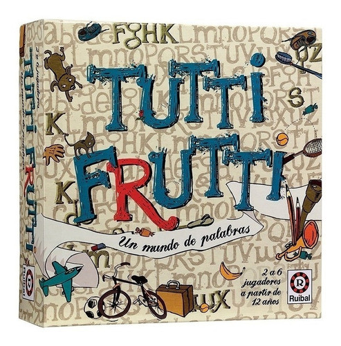 Juego Tutti Frutti + Sopa China Ruibal Original (+ 5 Años) 1