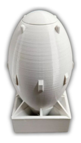 Bomba Atómica Americana Fat Man Ww2 , Color Blanco. 0