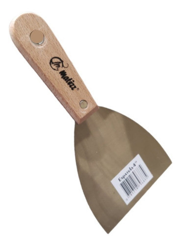 Espátula Flexible Acero 4 Pulgada 10cm Albañil Matezz 0