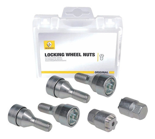 Kit Bulon Tuerca Seguridad Antirrobo Renault Kangoo 0