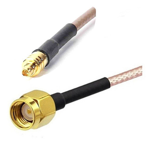 Pigtail Rp-sma Macho A Mmcx (50cm) - Baja Perdida 0