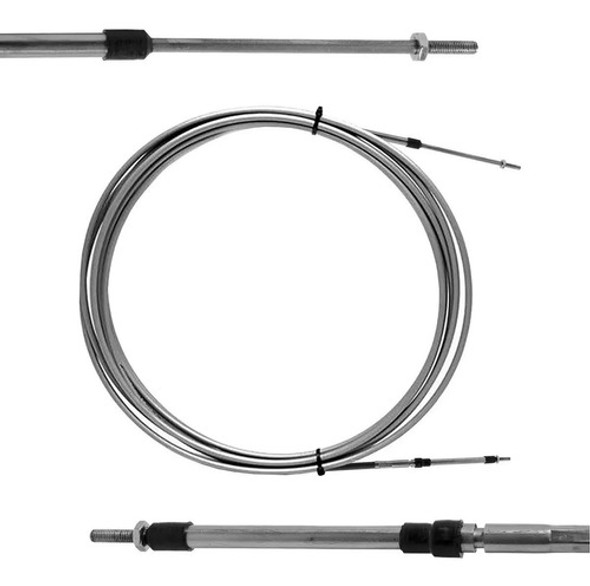 Cabo Comando Motores Yamaha Suzuki Mercury 10 Pés ( Par ) 1