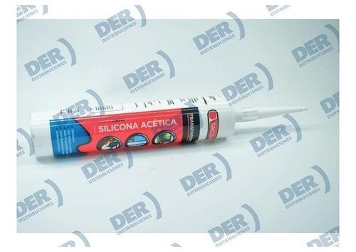 Silicona Acetica Transparente 280ml 1
