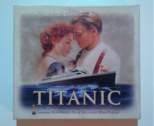 Caja Coleccionista Titanic. Vhs, Fotos, Trozo Cinta Original 0