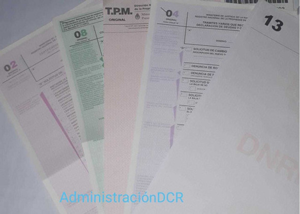 Formulario 05 Auto Dnrpa. Consulta Por Precios En Cantidad. 0 Formulario 05 Auto Dnrpa. Consulta Por Precios En Cantidad. 0