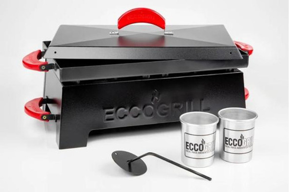 Churrasqueira A Álcool Eccogrill 3 Em 1 Forno E Fogão 0