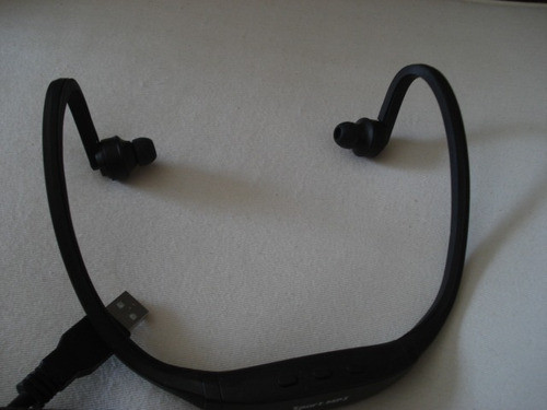 Auriculares Fm Estero Y Reproductor   Mp3  Micro Sd 1