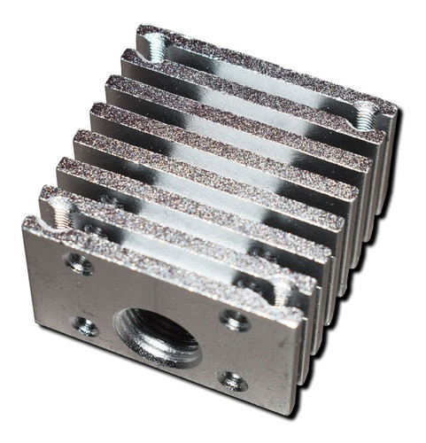 Disipador Aluminio Plateado V1.0 Impresora 3d Biqu + C 0
