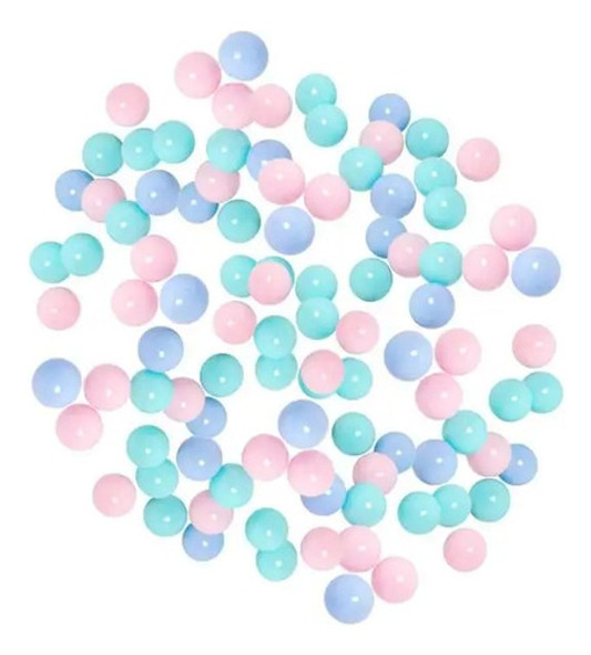 Set X50 Pelotas De Colores Para Casa Juego Pelotero Infantil 0