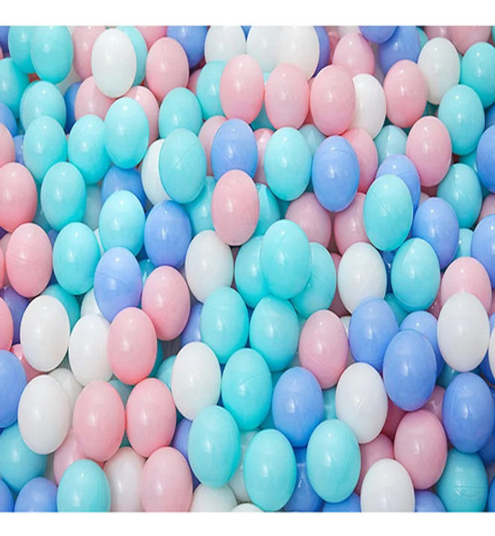 Set X50 Pelotas De Colores Para Casa Juego Pelotero Infantil 1