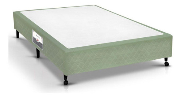 Cama Box Base Casal Poli Green (138x23)castor 0