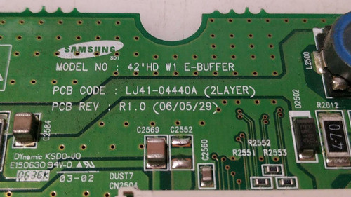 E-buffer Tv Philips 42pf7321/77 Lj41-04440a 1