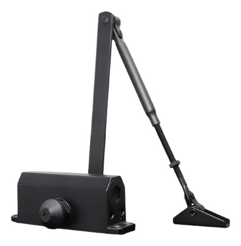 Brazo Hidráulico Cierrapuerta Aéreo Automático 35-60kg Negro 0