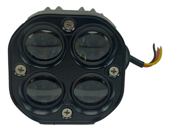 Faro Caminero Cuadrado 75 Mm Blanco/ambar 10-30v 0