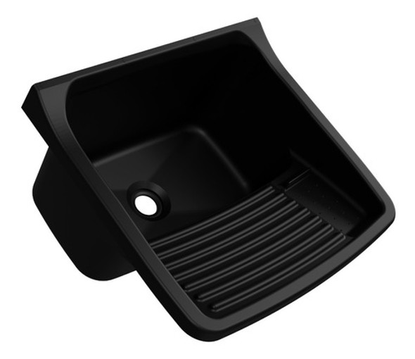 Tanque Preto Plástico + Sifão 22l 47x43x27 | Astra 1