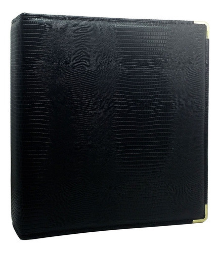 Fichário Para Moedas Capa Reforçada Material Courvin Cobra 0