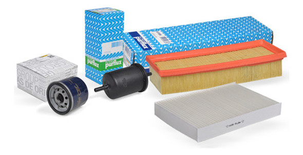 Kit Filtros + Habitaculo Renault Clio 2 Mio D4f 1.2 16v 0