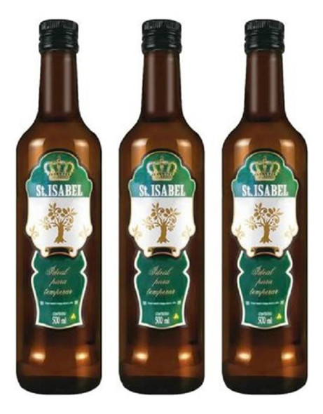 Kit C/3 Óleo Misto De Soja E Oliva St. Isabel 500ml Vidro 0
