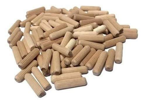 Tarugo De Madera  Estriados 6x50 Bolsa X  1000/unidades 1