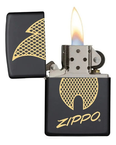 Encendedor Zippo Modelo 29686 Script Logo Design 1