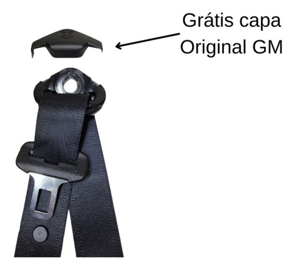 Cinto Segurança Dianteiro Esquerdo  Kadett (original Chris) 1